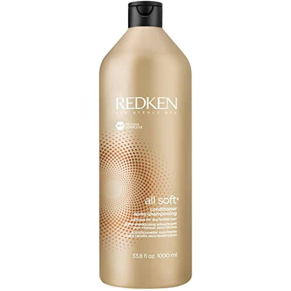 Redken All Soft Conditioner, For Dry Brittle Hair, 33.8 ounces Bottle