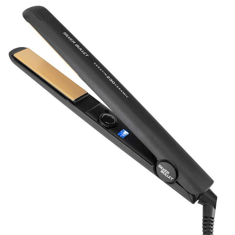 Silver Bullet Keratin 230 Ceramic Hair Straightener, 25mm