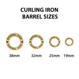 Silver Bullet Fastlane Ceramic Curling Iron, Gold, 25mm