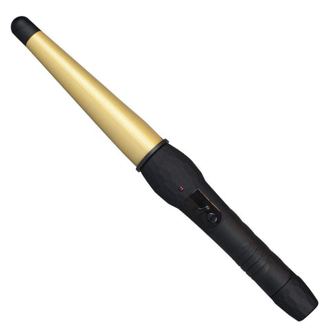 Silver Bullet Fastlane Large Ceramic Conical Curling Iron, Gold, 19mm/ 32mm