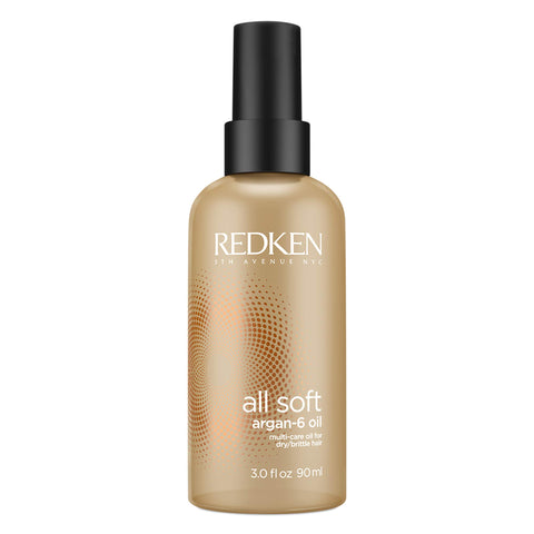 Redken | All Soft | Argan-6 Oil Multi-Care | Oil For Dry/Brittle Hair 90ml