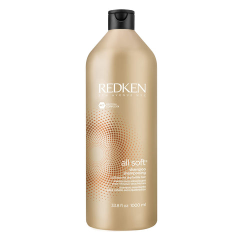 Redken All Soft Shampoo Unisex Shampoo 33.8 Ounce
