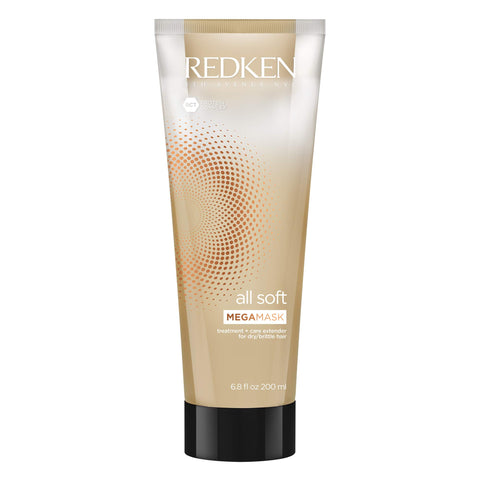 Redken All Soft Mega Mask for Dry and Brittle Hair, 200 Milliliter