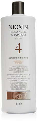 Nioxin Cleanser System 4 1 Litre (Discontinued 2017 Version)
