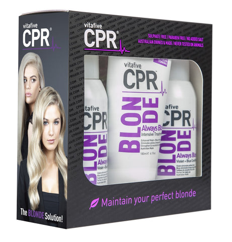 Vitafive CPR Blonde Solution Trio Pack