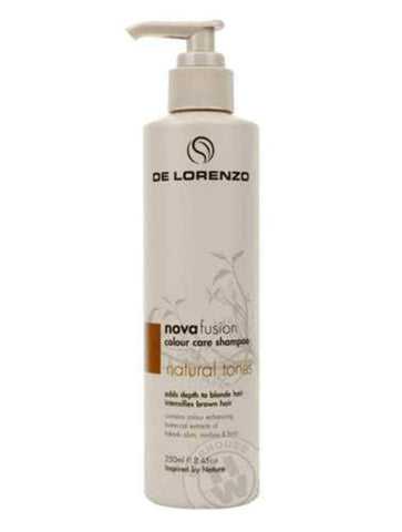 De Lorenzo Novafusion Natural Tones Shampoo 250ml