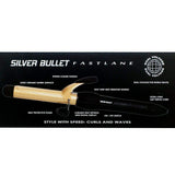 Silver Bullet Fastlane Ceramic Curling Iron, Gold, 38mm