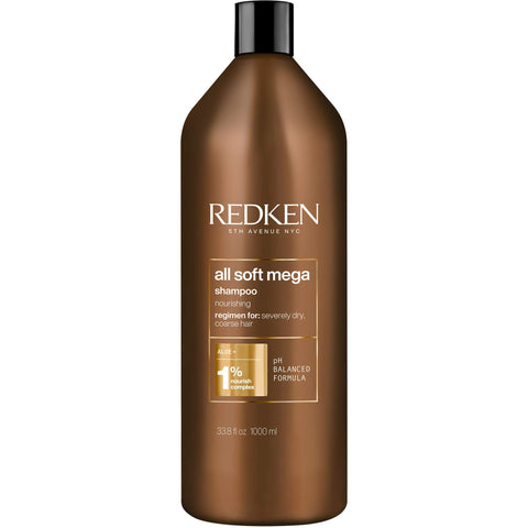 Redken All Soft Mega Shampoo, 1000 ml