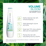 Matrix Biolage VolumeBloom Shampoo For Unisex - 33.8 Oz Shampoo, 1 Liters