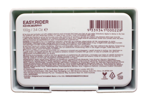 Kevin Murphy Easy. Rider Anti Frizz Crème. Flexible Hold For Unisex, 110 g, 3.4 oz.